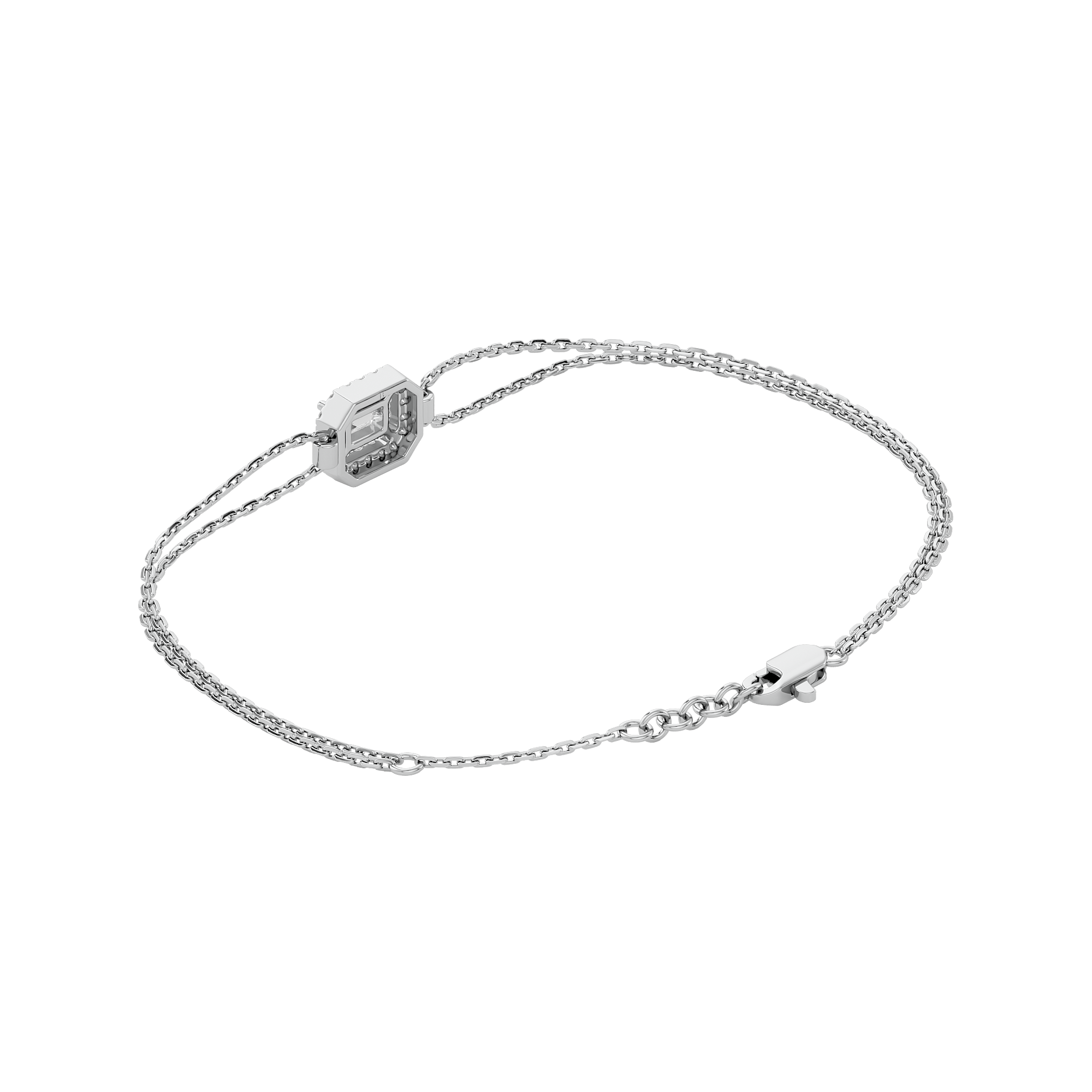 Exquisite Glow Lab Grown Diamond Bracelet