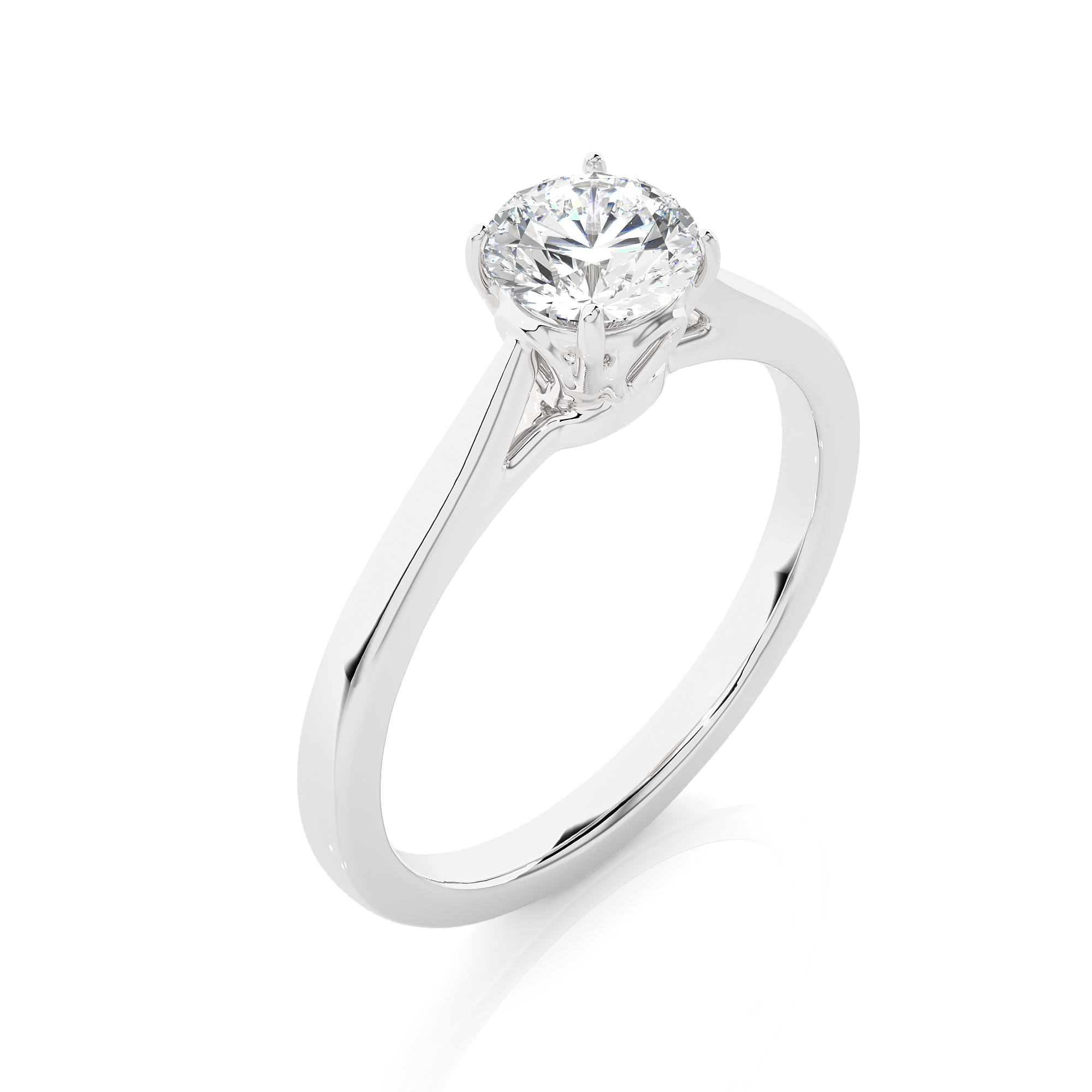 Julie Solitaire Lab Grown Diamond Ring