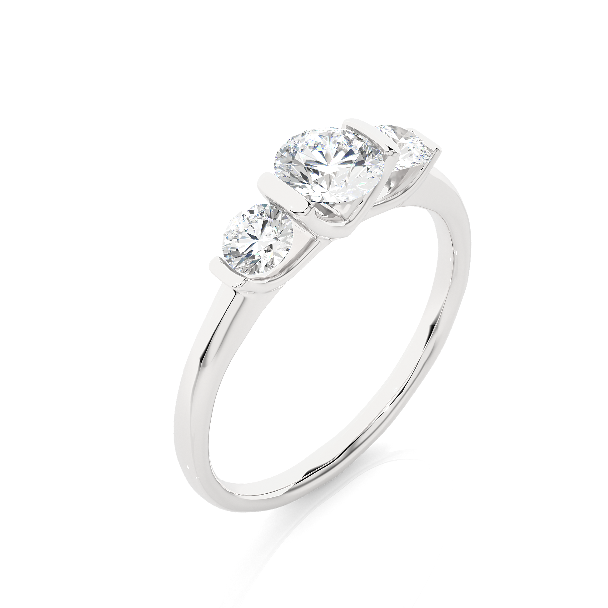 Skybell Symphony Solitaire Lab Grown Diamond Ring