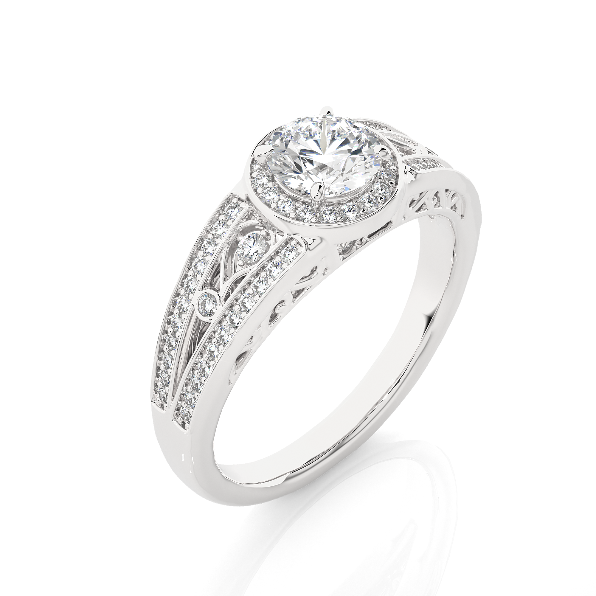 Kreina Solitaire Lab Grown Diamond Ring