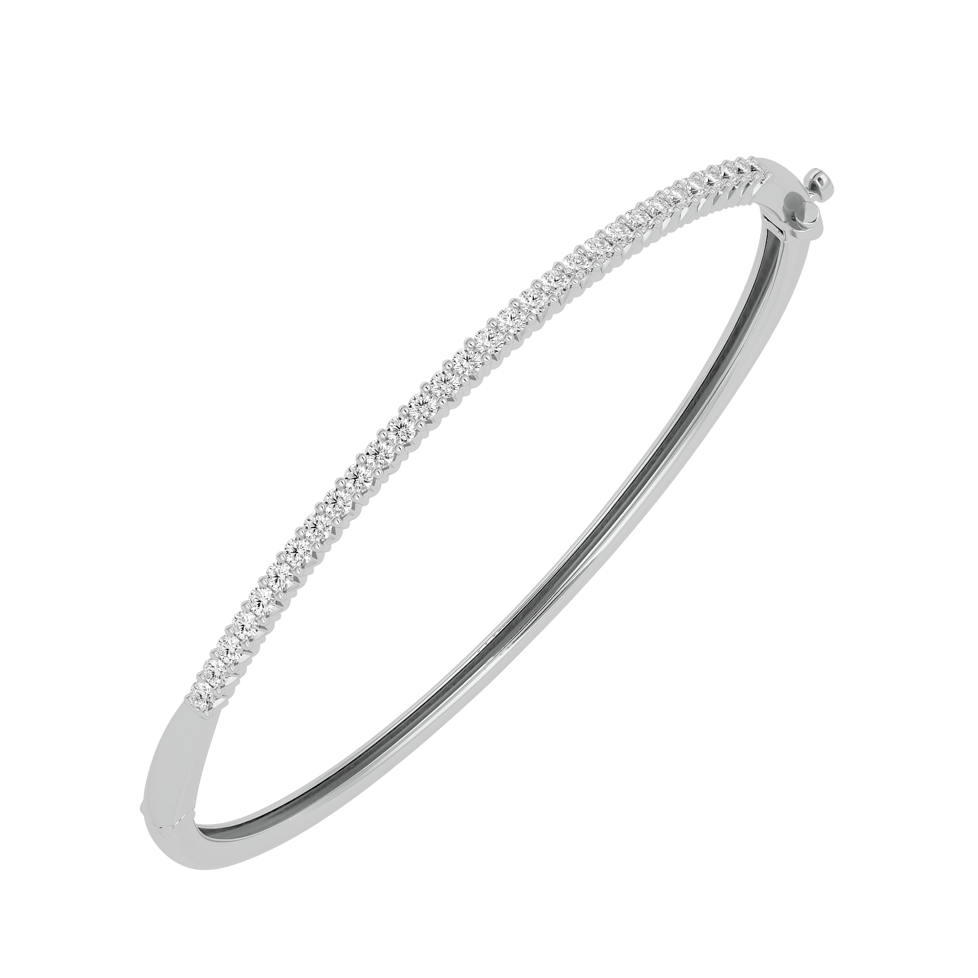 Aurora's Symphony Lab Grown Diamond Bangle