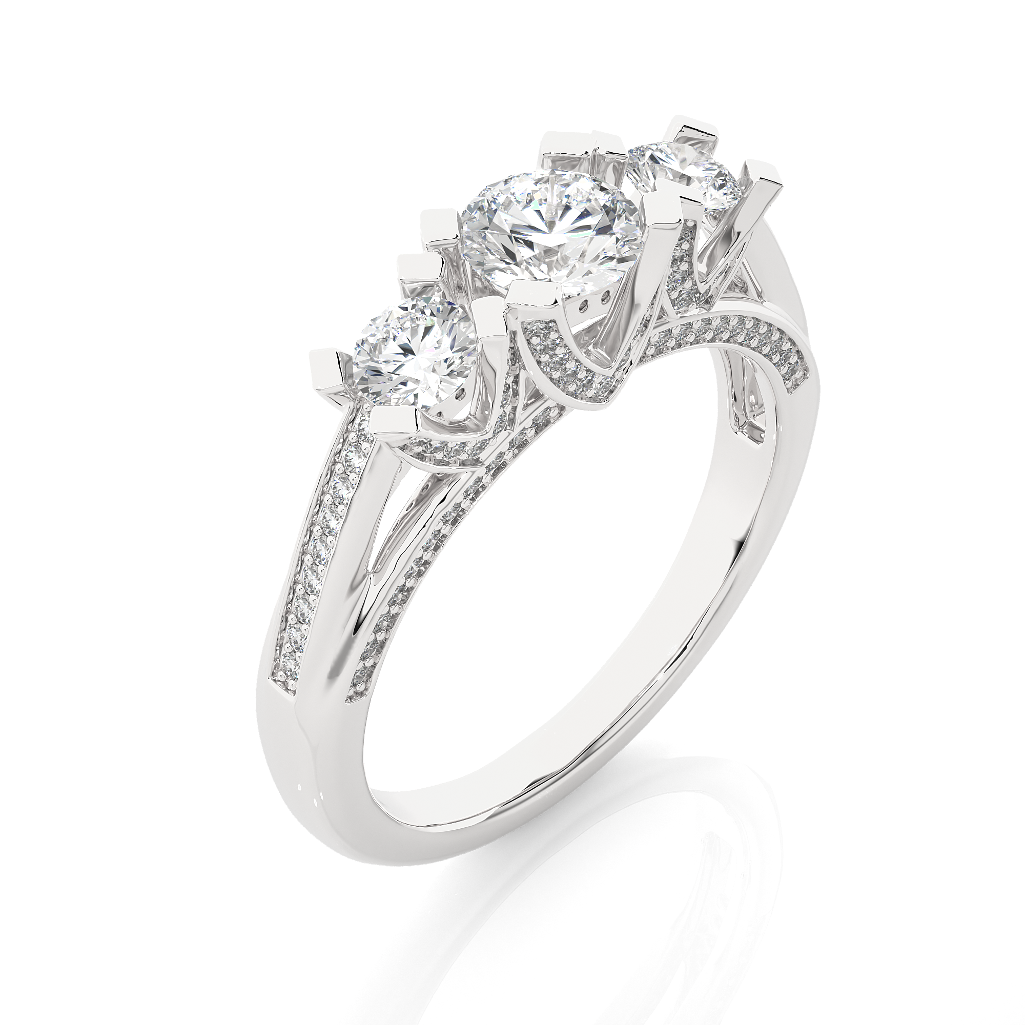 Royale Solitaire Lab Grown Diamond Ring