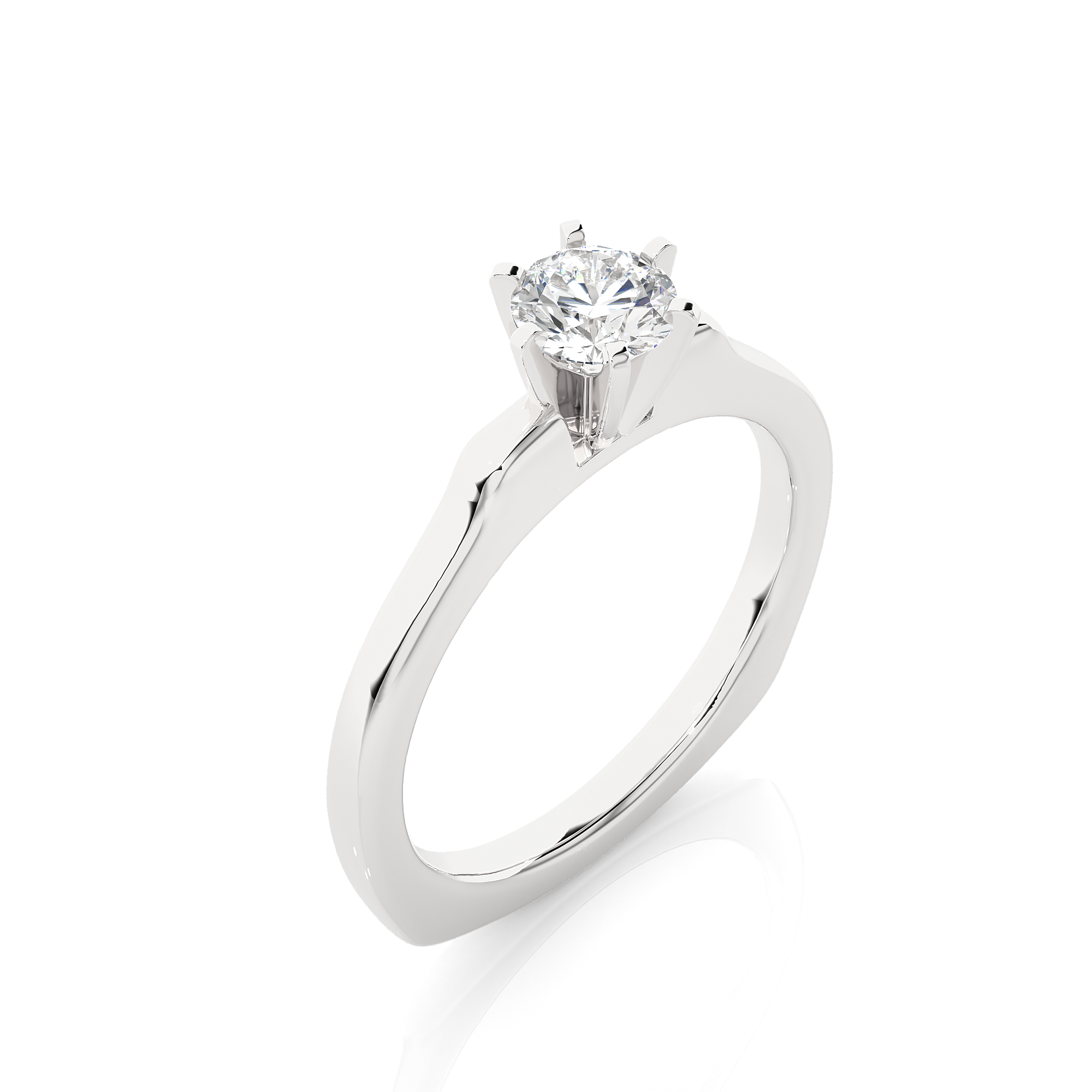 Cassiopeia Solitaire Lab Grown Diamond Ring