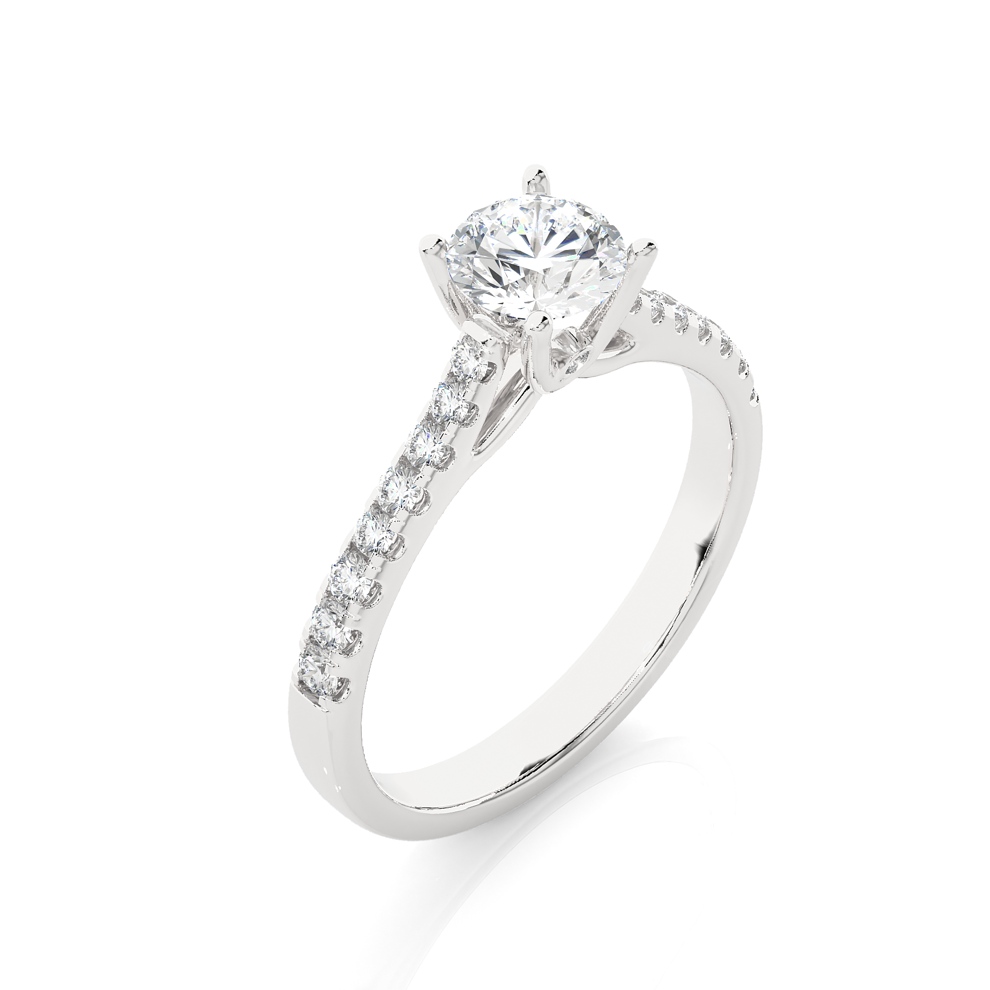 Elysian Solitaire Lab Grown Diamond Ring