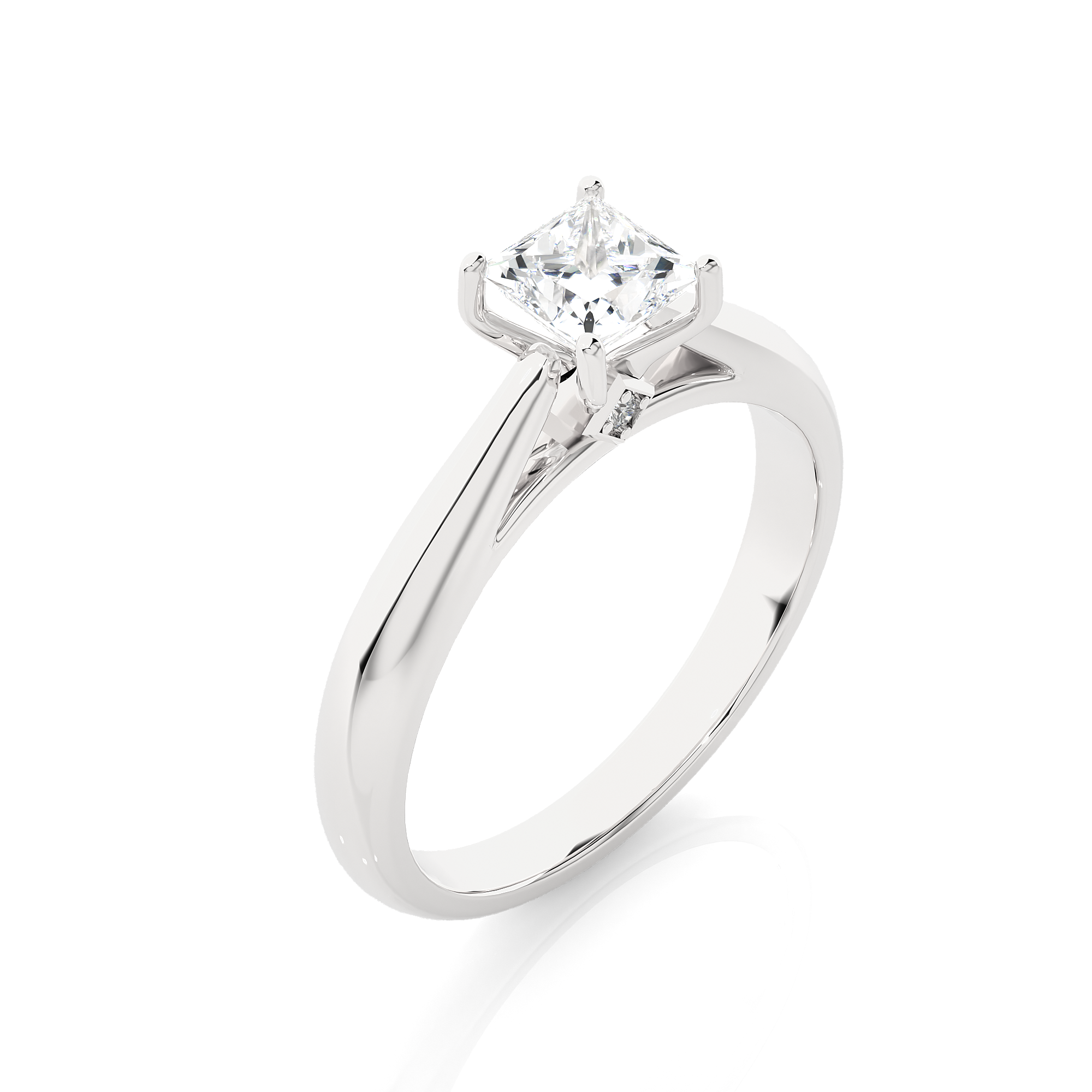 Nightfall Solitaire Lab Grown Diamond Ring