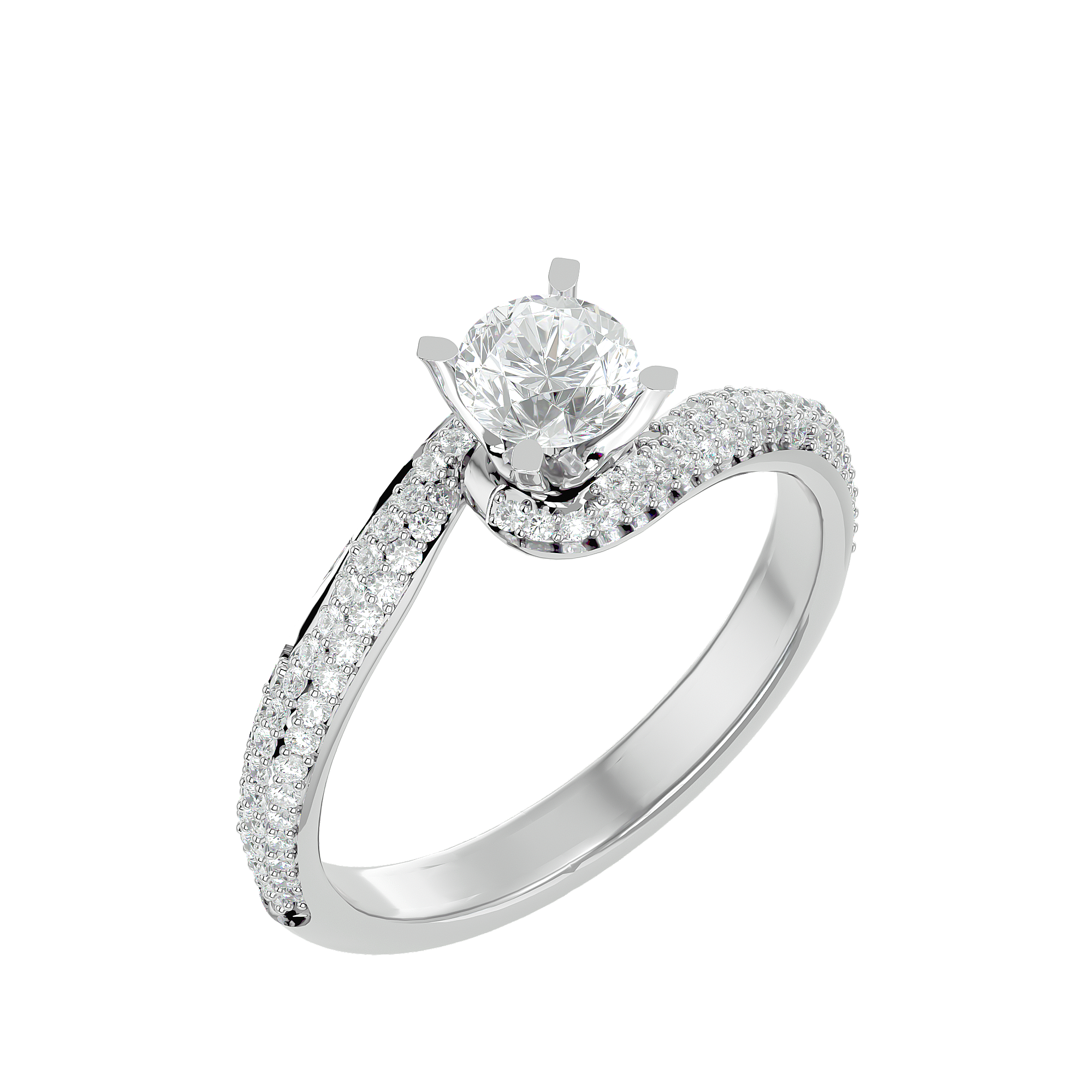 Calin Solitaire Lab Grown Diamond Ring