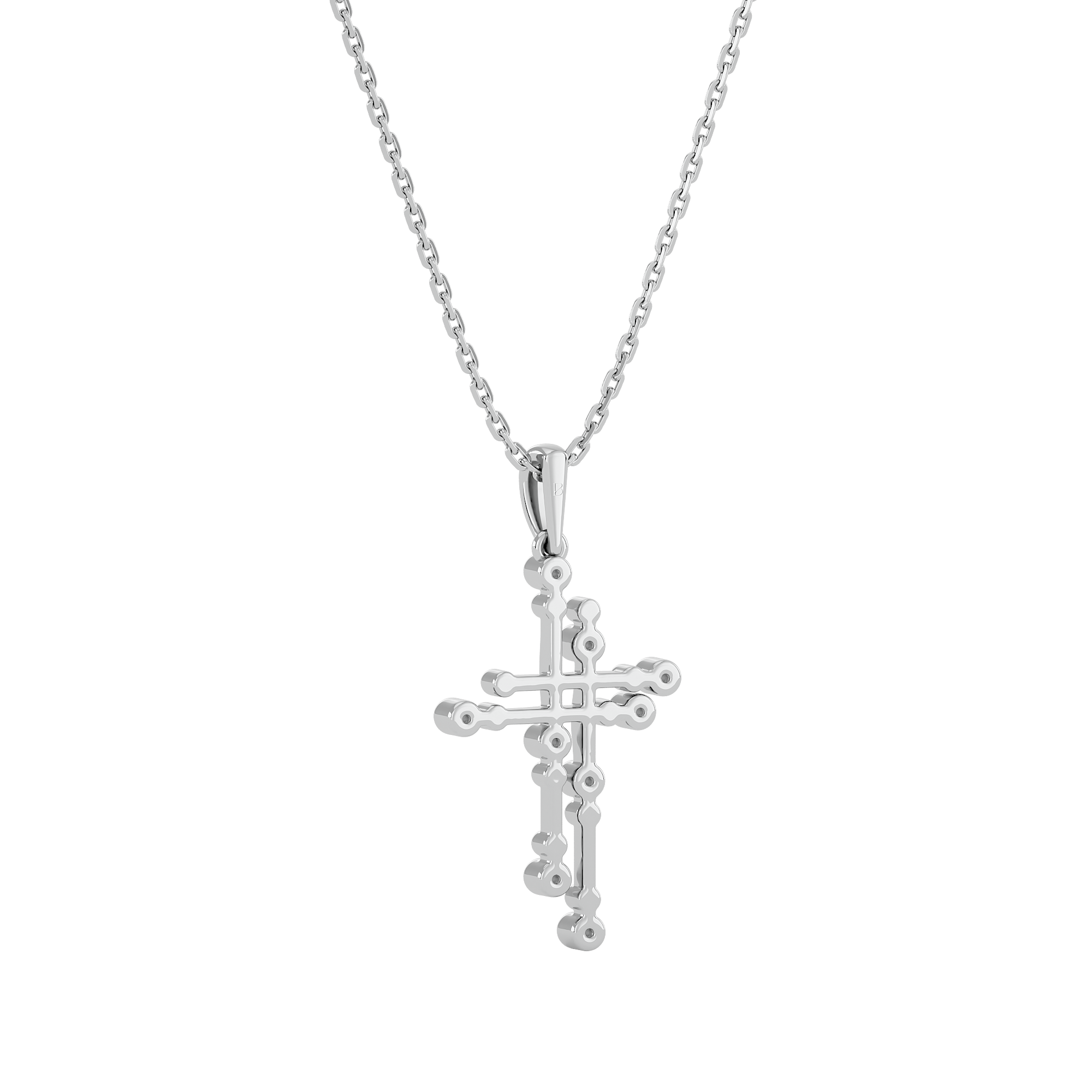 Cross Lab Grown Diamond Pendant