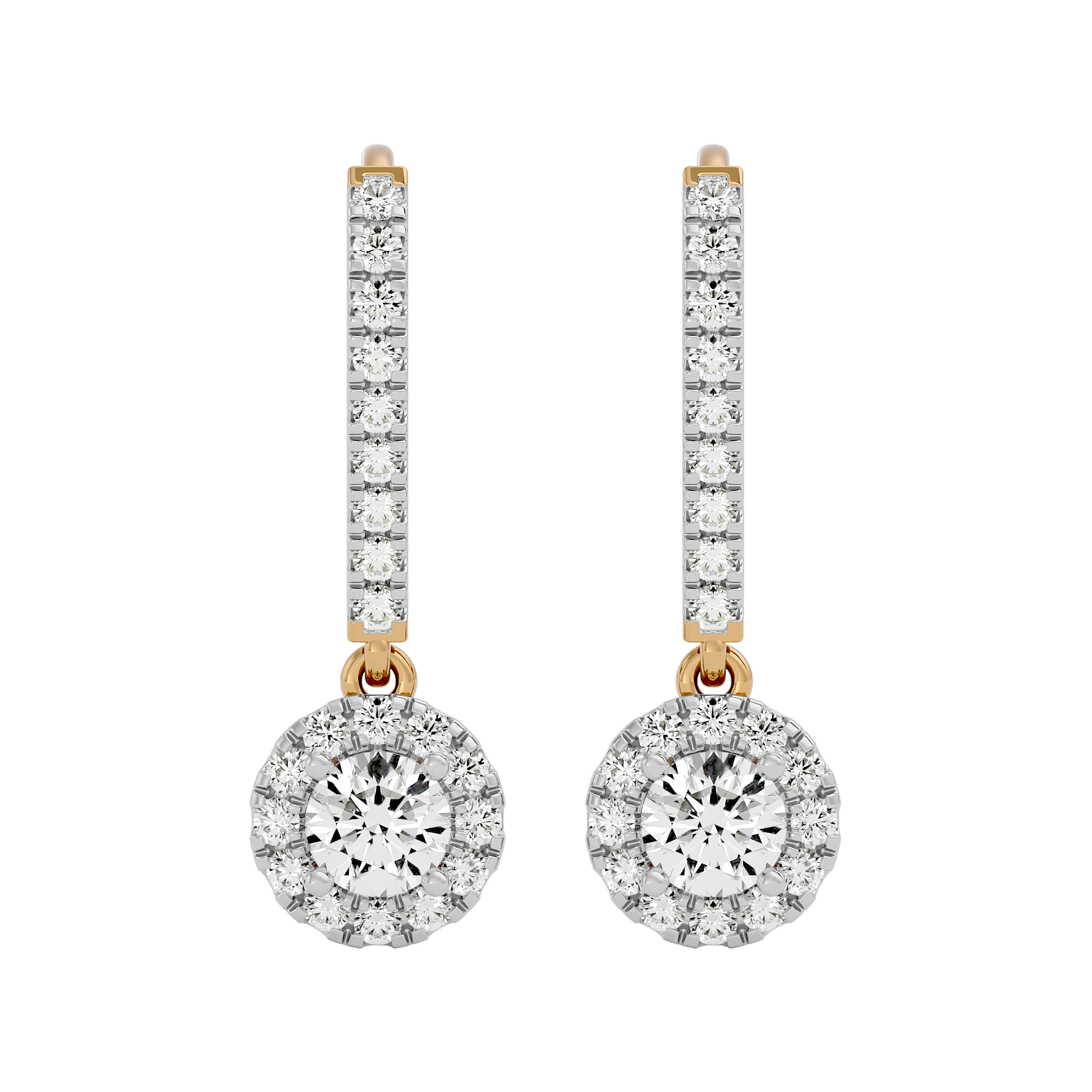 Infinite Grace Solitaire Lab Grown Diamond Earrings