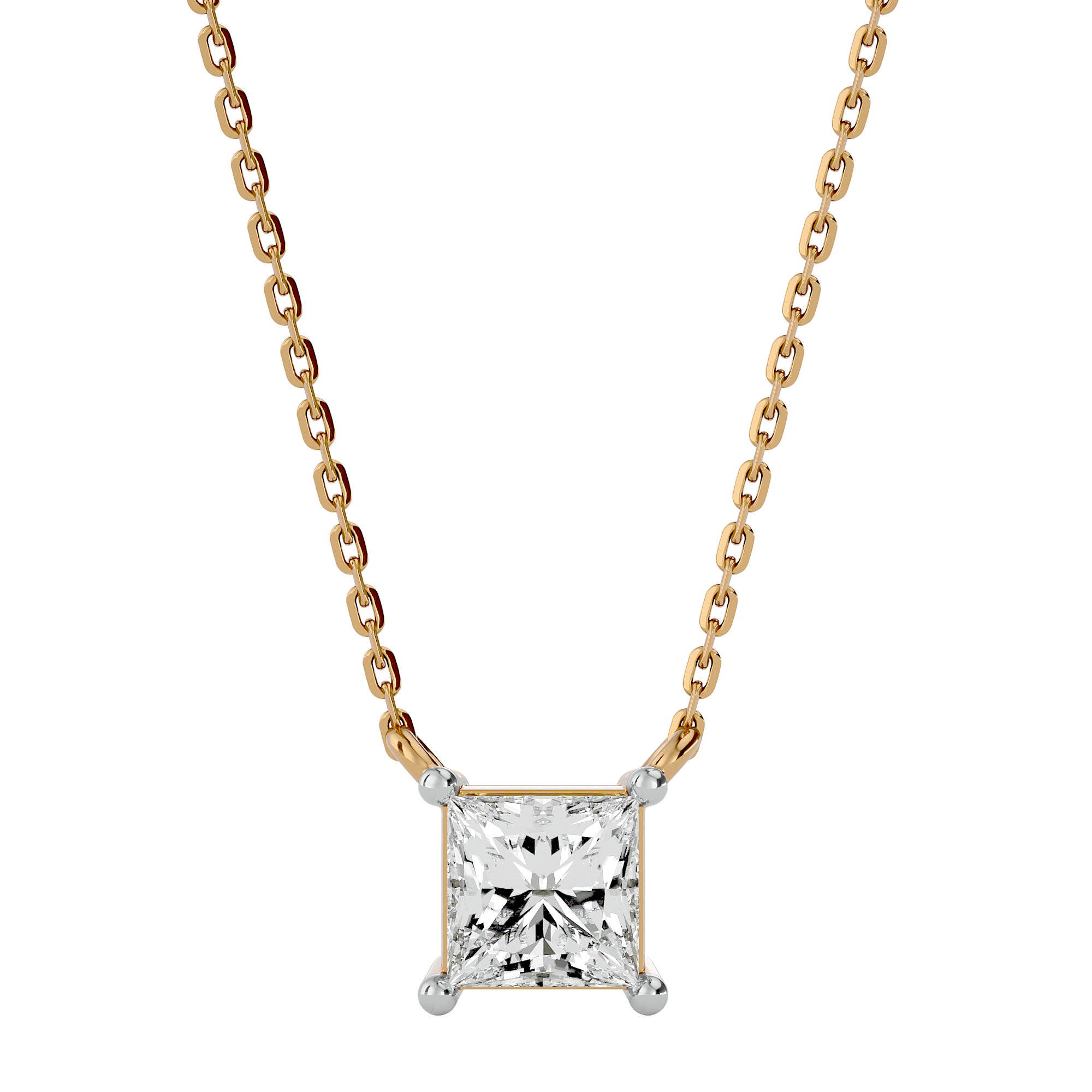 Aurelia Radiance Solitaire Lab Grown Diamond Pendant