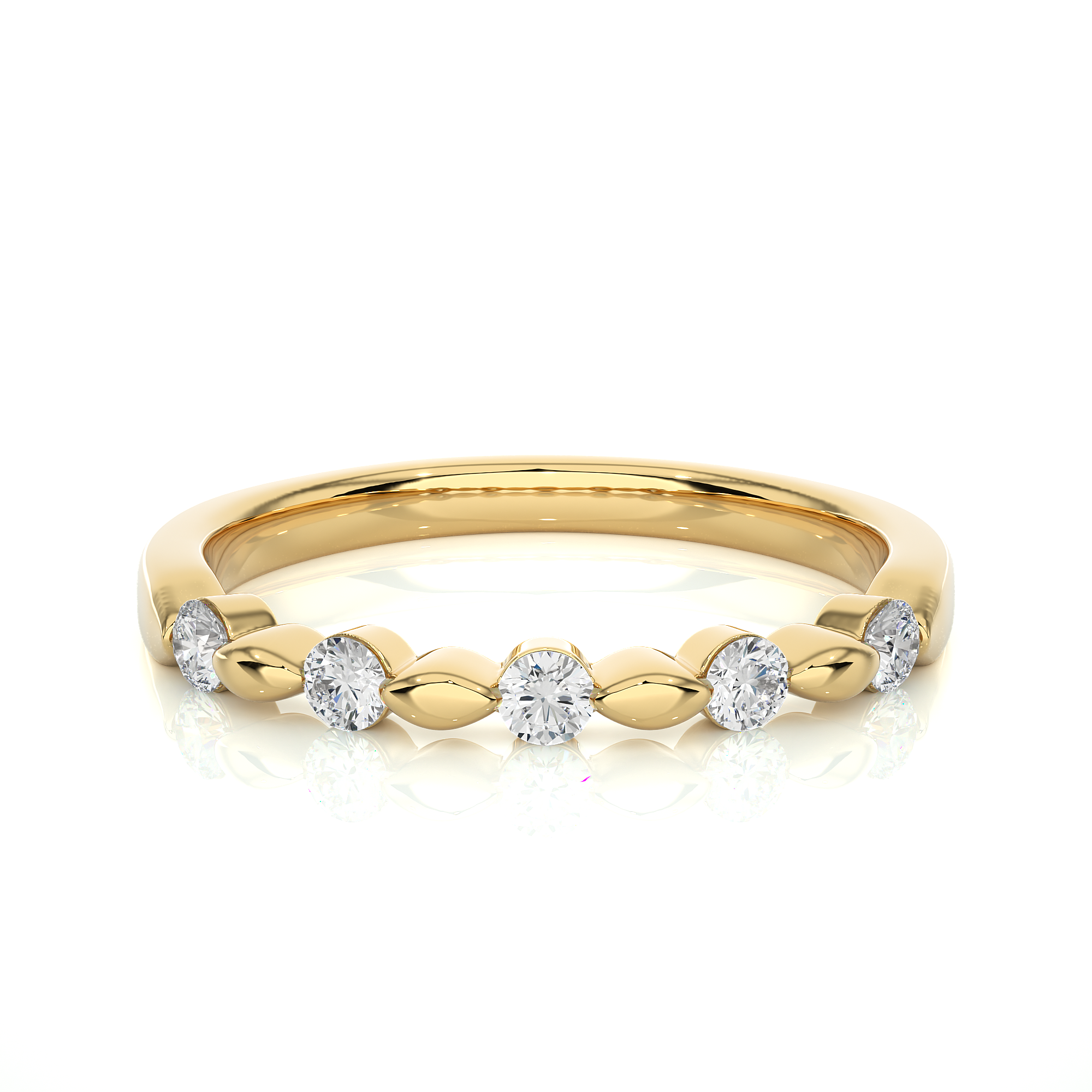 Melody of Affection Solitaire Lab Grown Diamond Ring