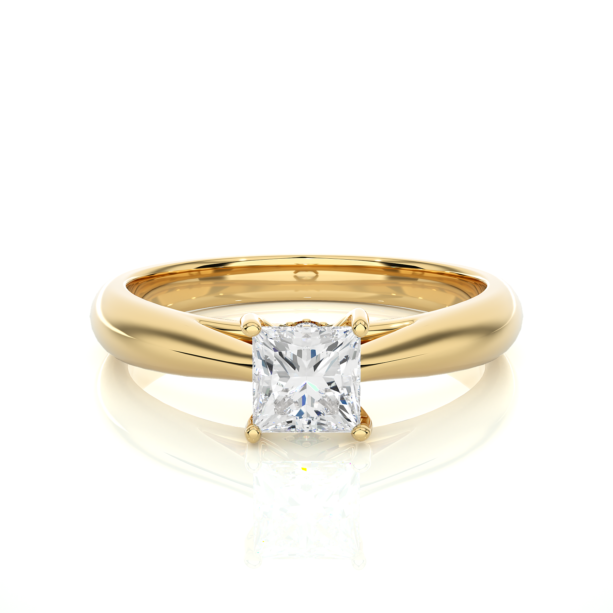 Nightfall Solitaire Lab Grown Diamond Ring