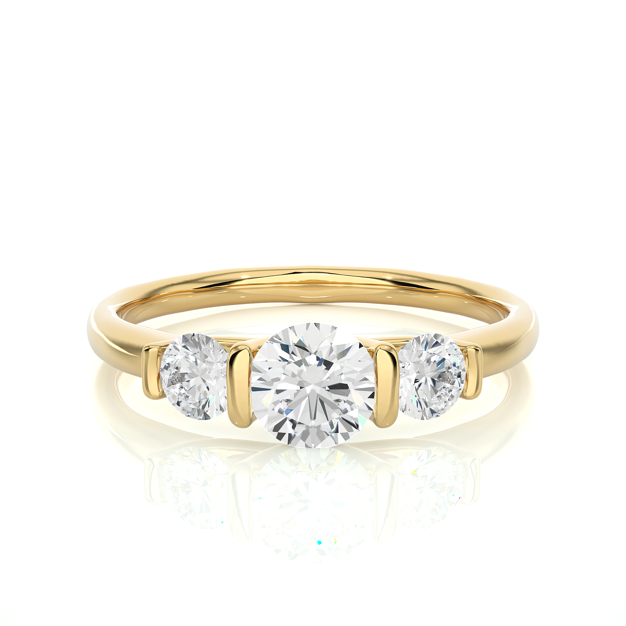 Skybell Symphony Solitaire Lab Grown Diamond Ring