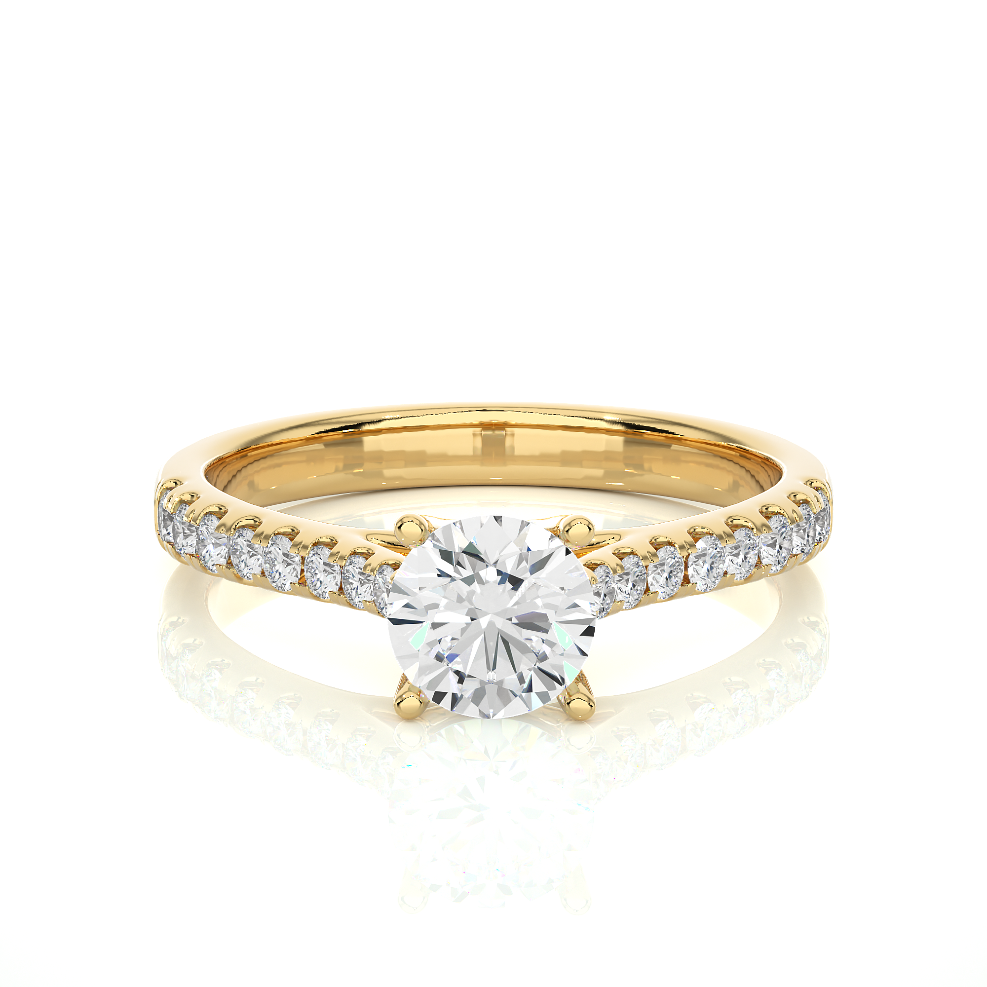 Elysian Solitaire Lab Grown Diamond Ring