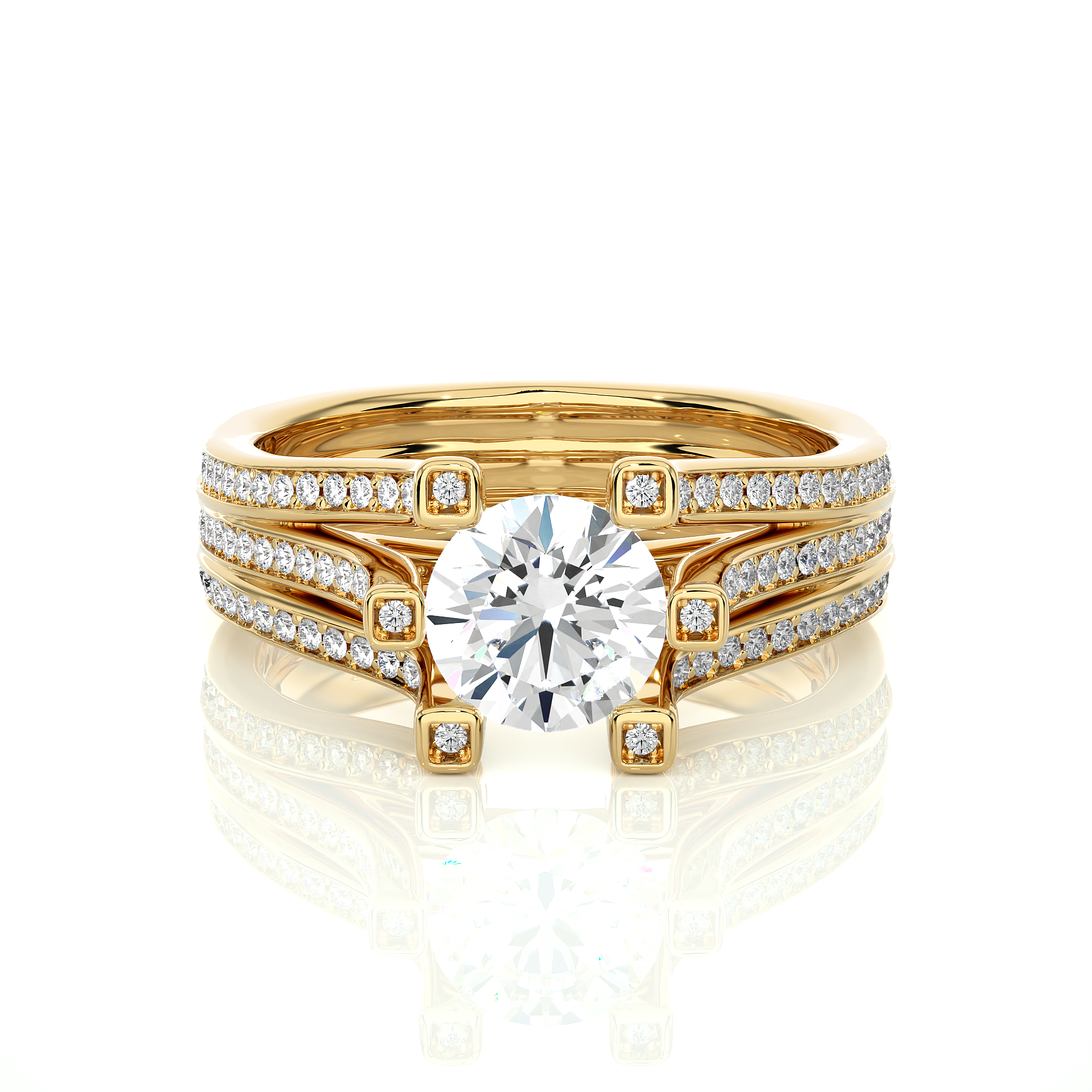 Viperia Solitaire Lab Grown Diamond Ring