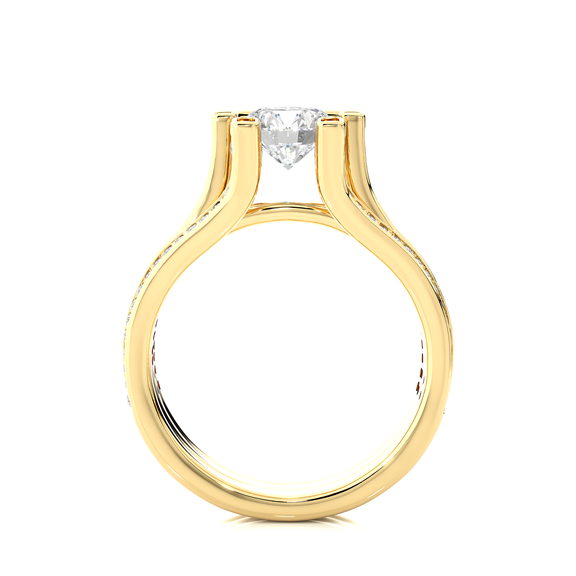 Viperia Solitaire Lab Grown Diamond Ring