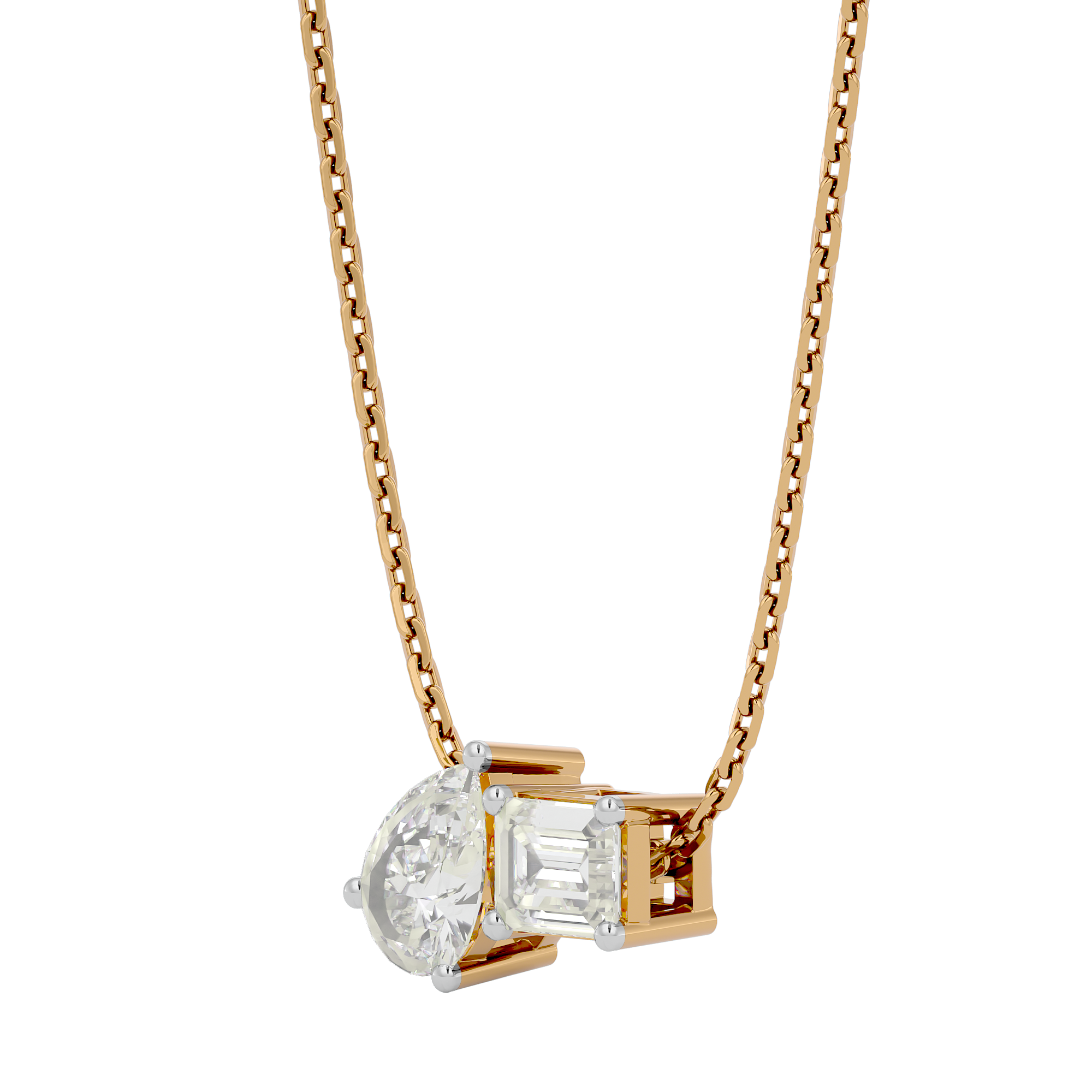 Opulent Royale Solitaire Lab Grown Diamond Pendant