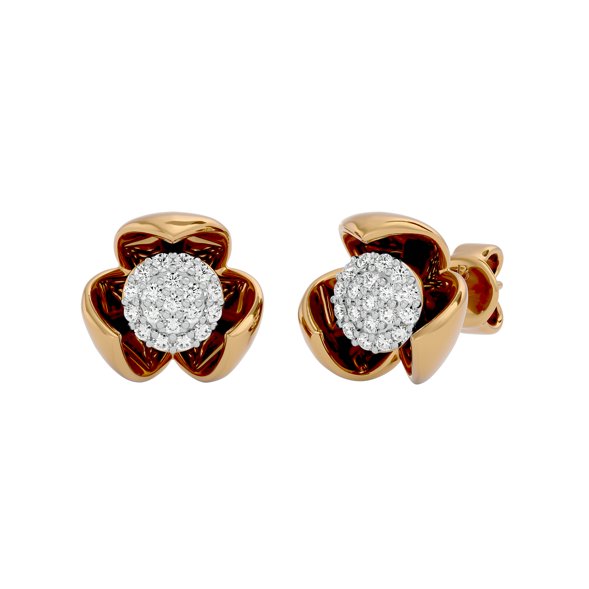 Divinely Elegant Lab Grown Diamond Earrings