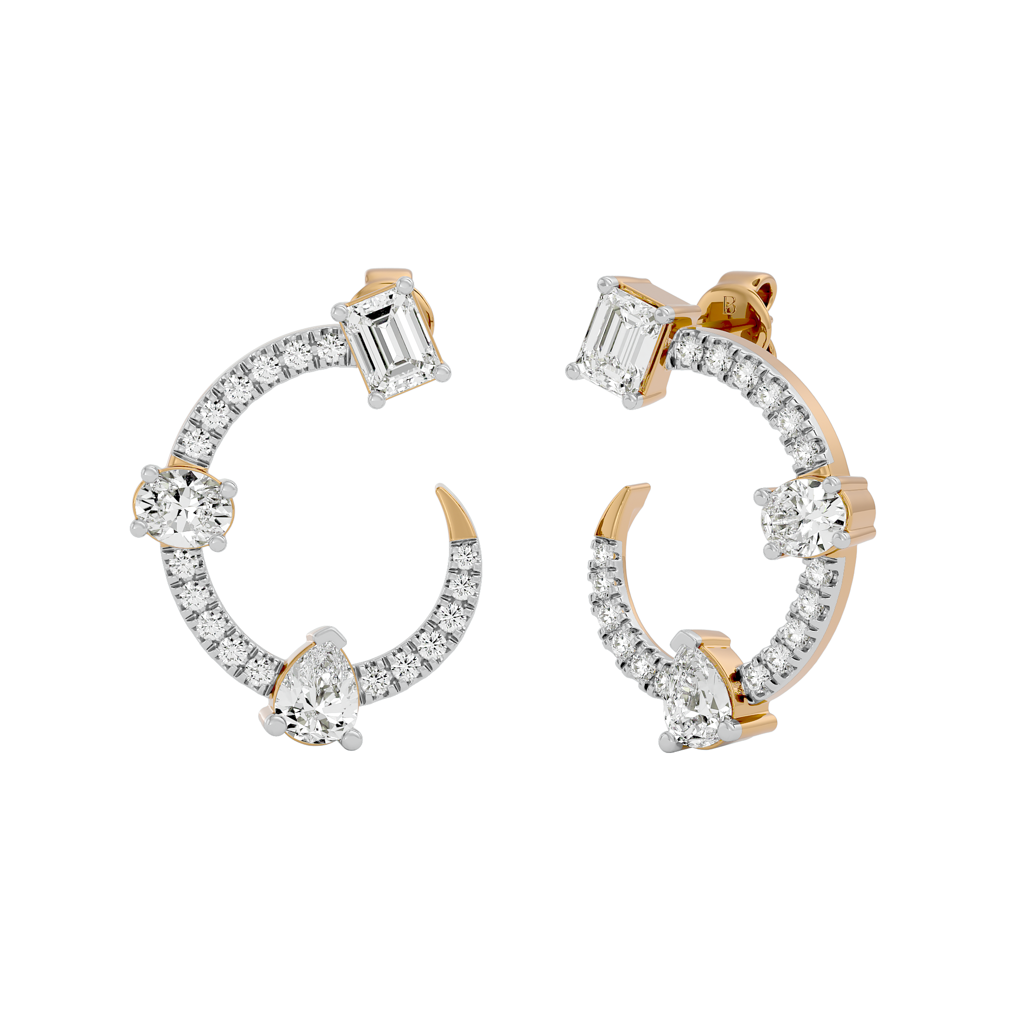 Timeless Ensemble Lab Grown Diamond Earrings