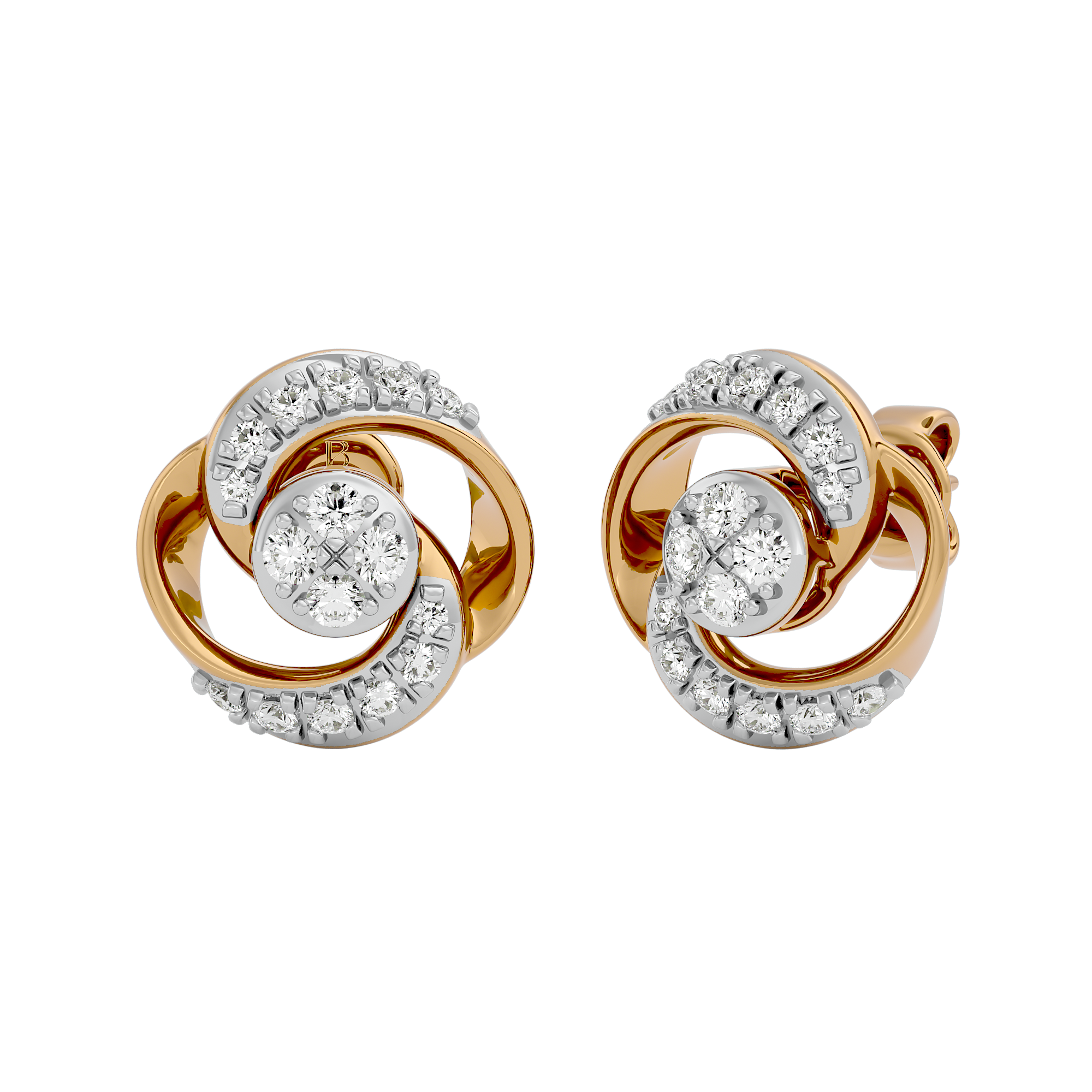 Aurora Bloom Lab Grown Diamond Earrings