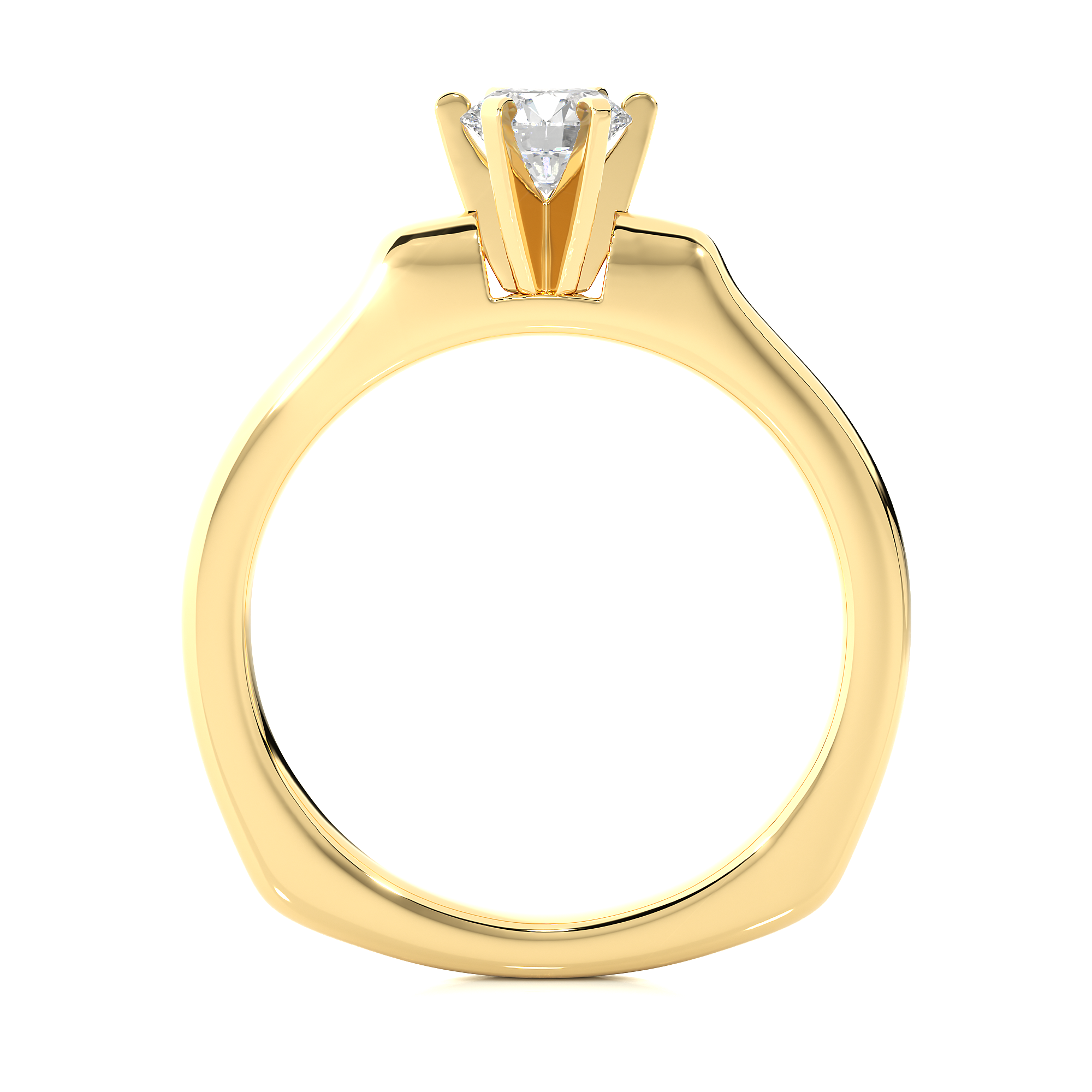 Cassiopeia Solitaire Lab Grown Diamond Ring