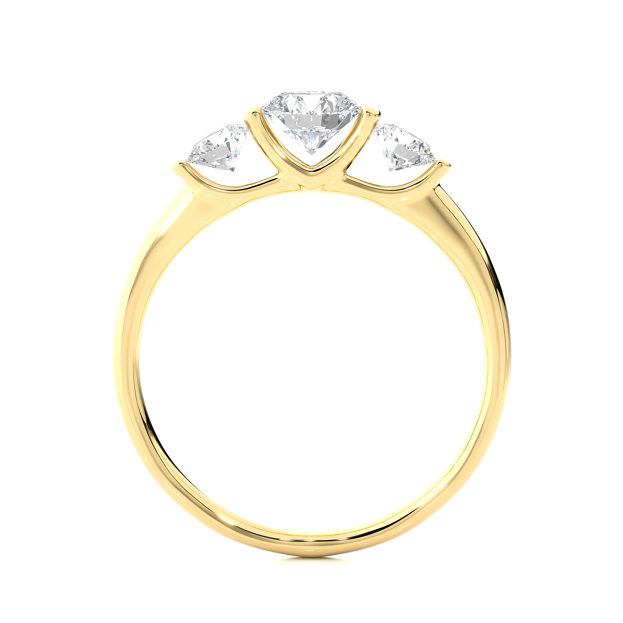 Skybell Symphony Solitaire Lab Grown Diamond Ring