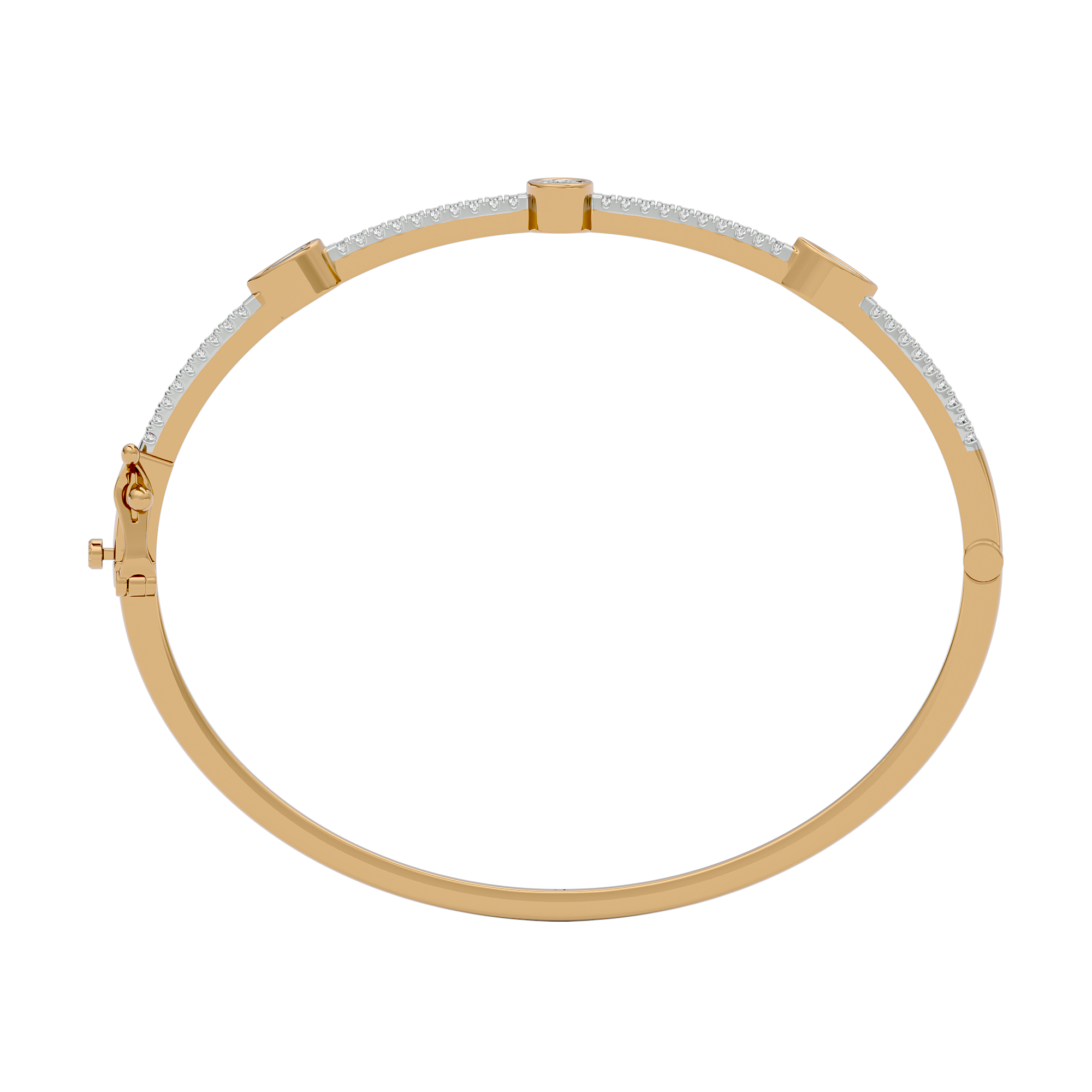 Opulent Fusion Oval Bracelet