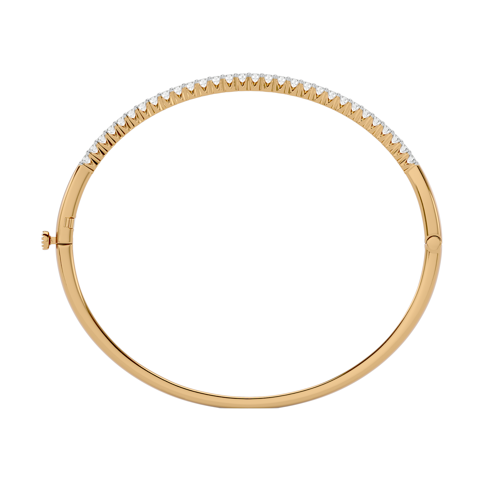 Aurora's Symphony Lab Grown Diamond Bangle