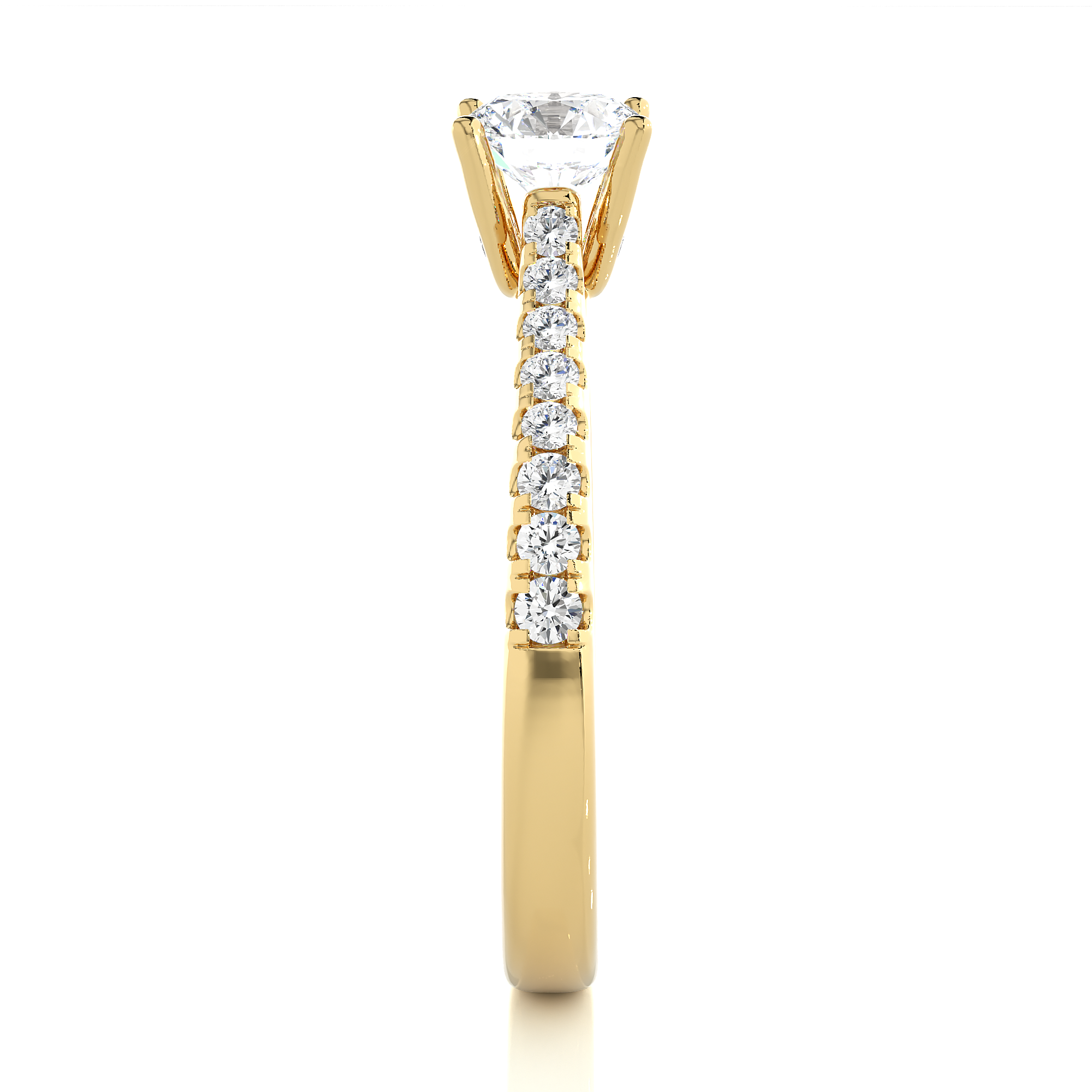 Elysian Solitaire Lab Grown Diamond Ring