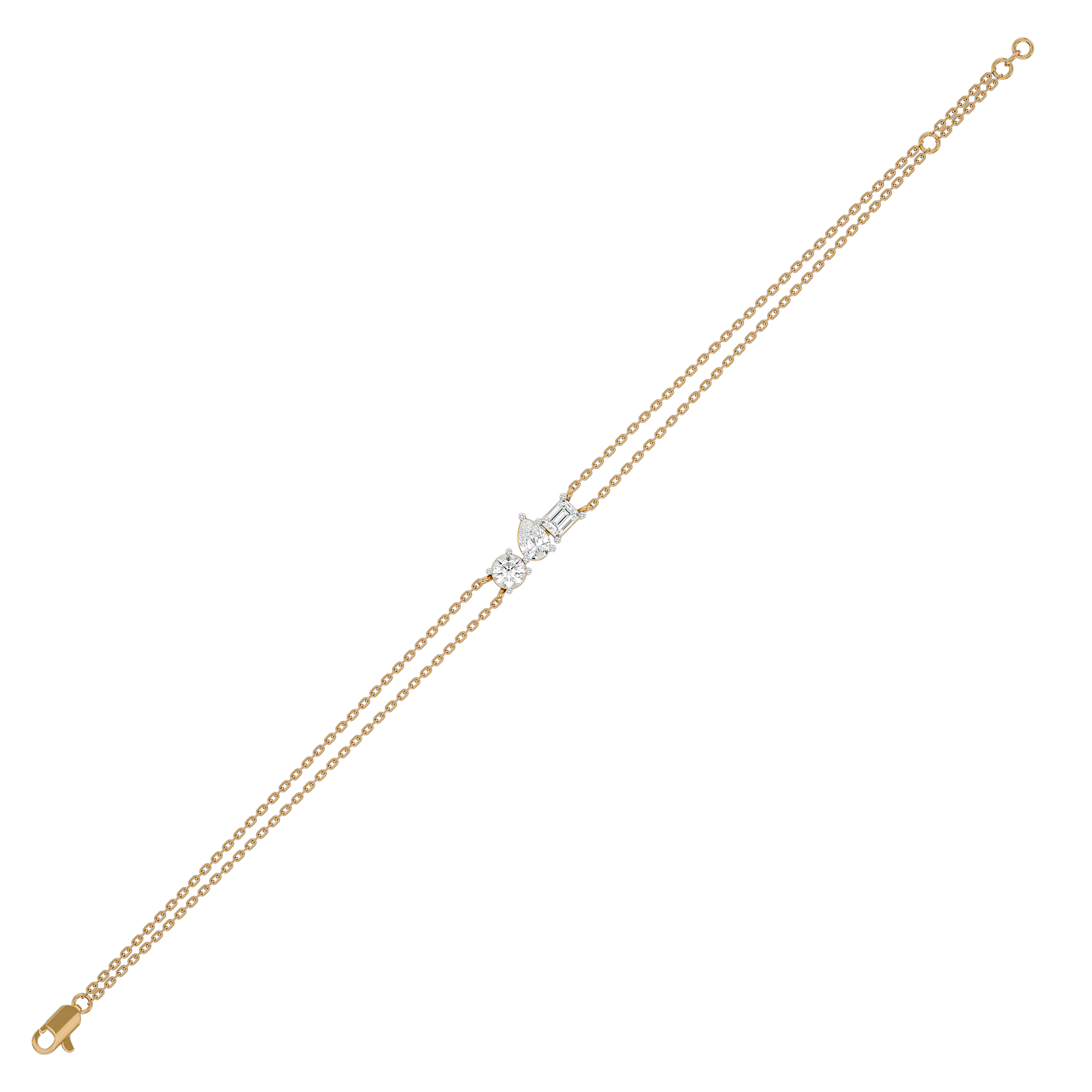 Starlit Brilliance Lab Grown Diamond Bracelet