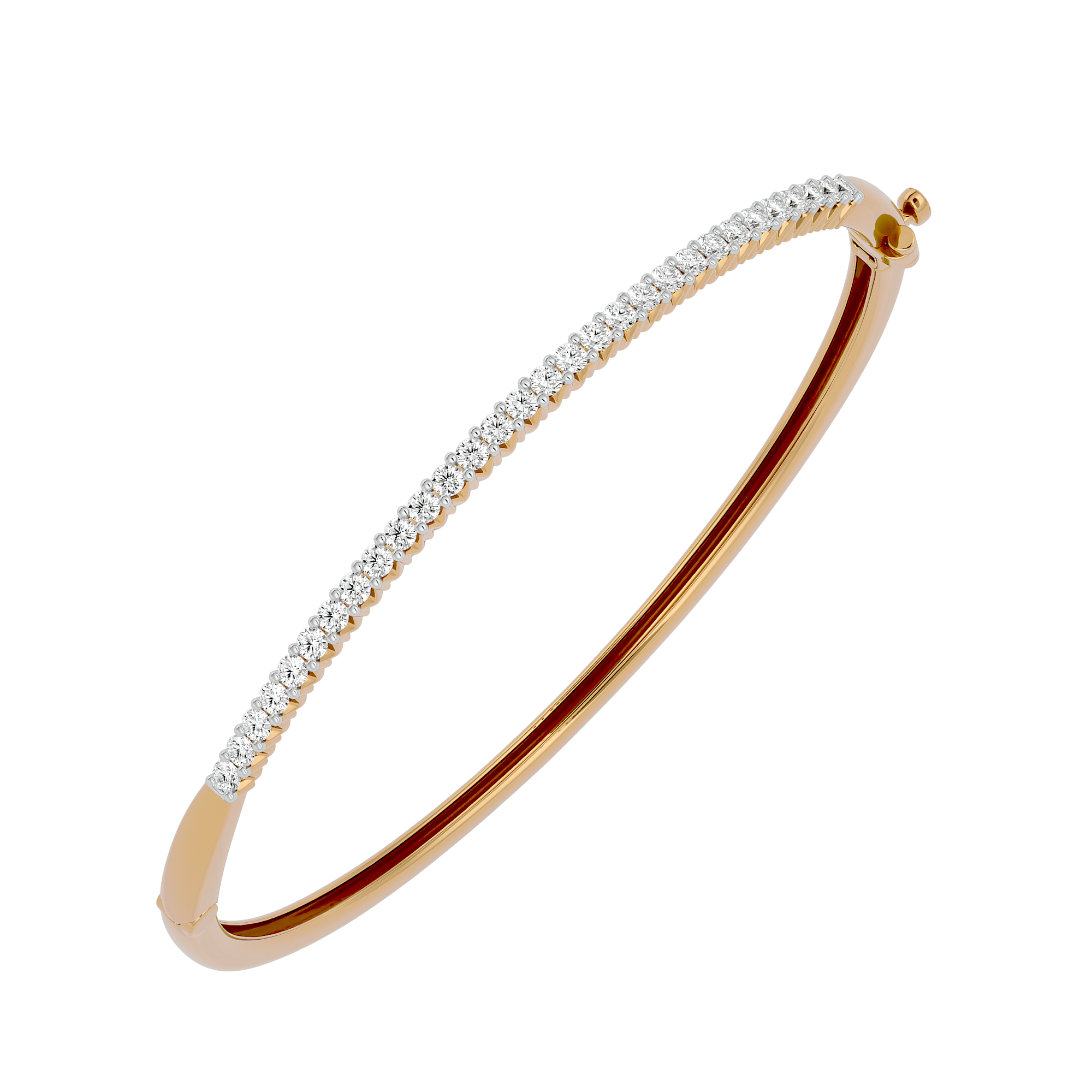 Aurora's Symphony Lab Grown Diamond Bangle