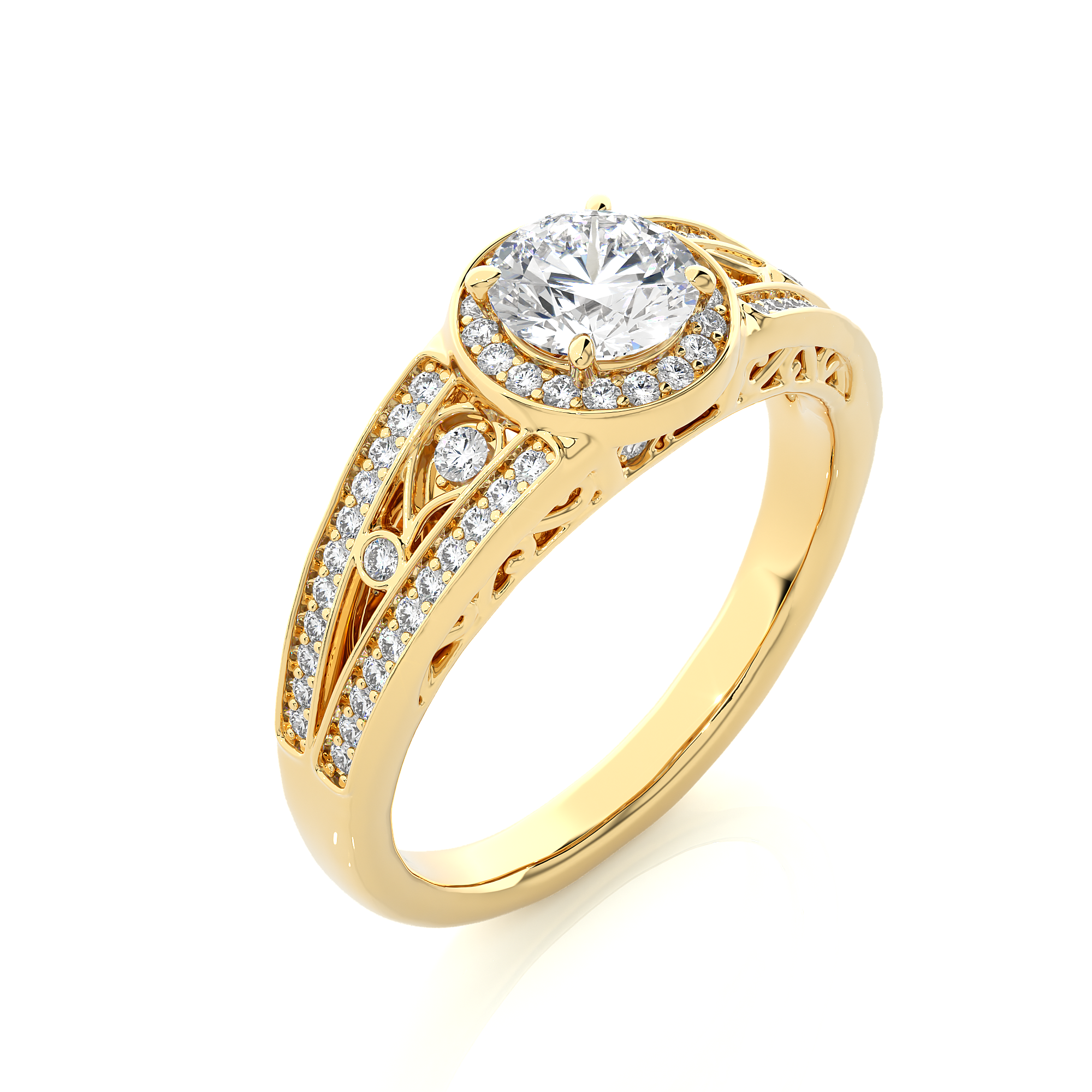 Kreina Solitaire Lab Grown Diamond Ring