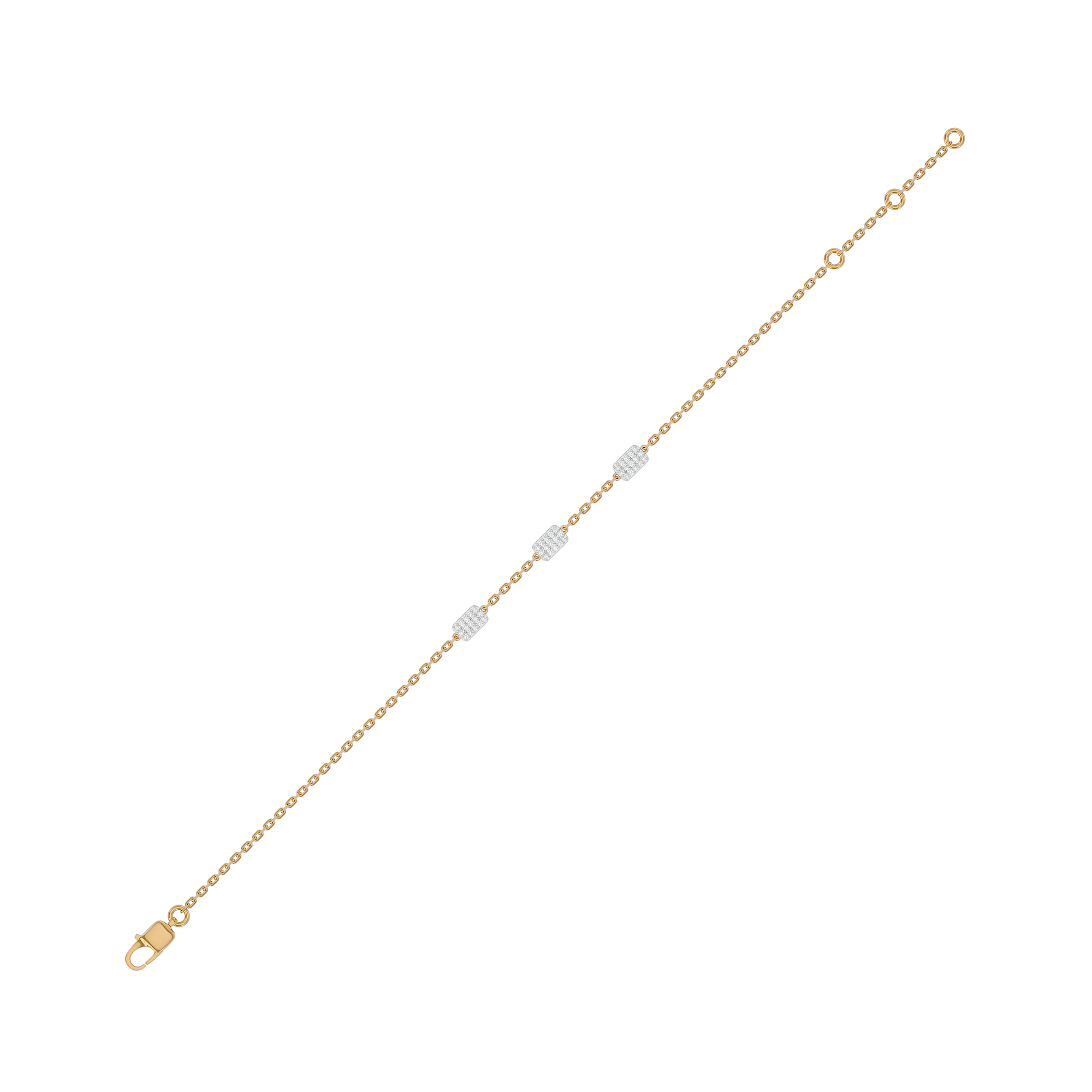 Moonlit Lab Grown Diamond Bracelet