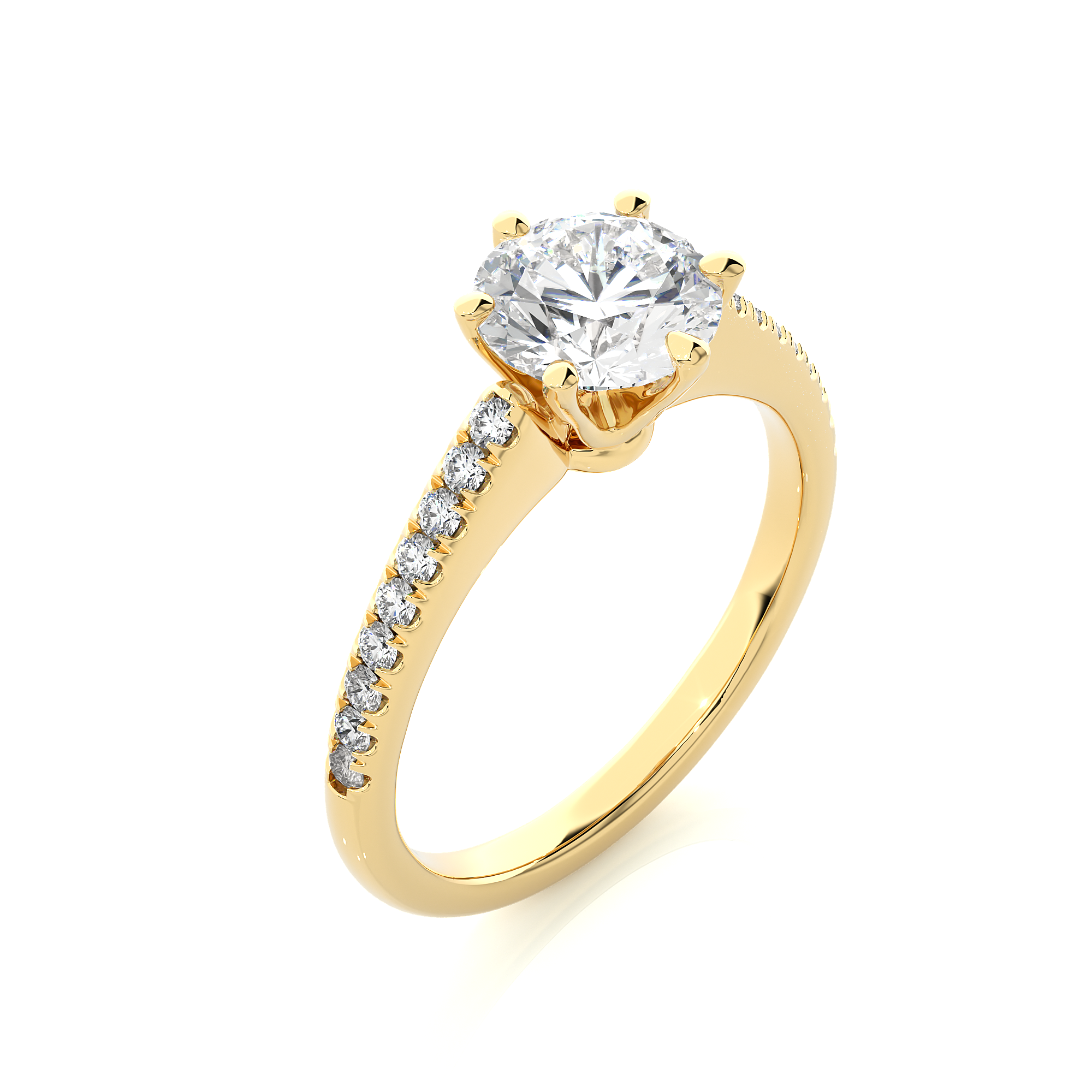 Inara Solitaire Lab Grown Diamond Ring