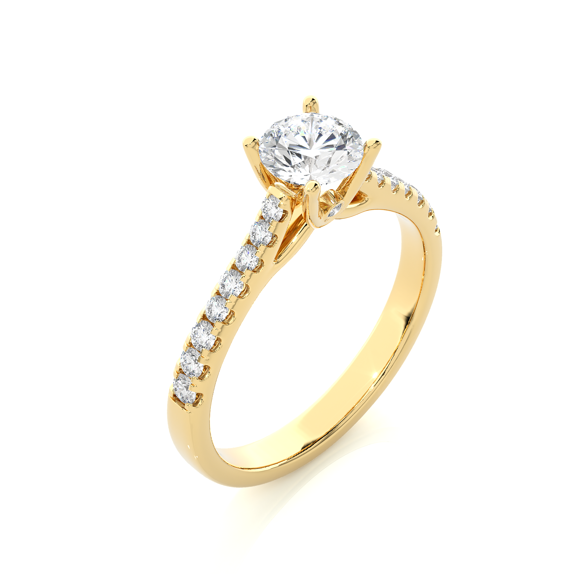 Elysian Solitaire Lab Grown Diamond Ring