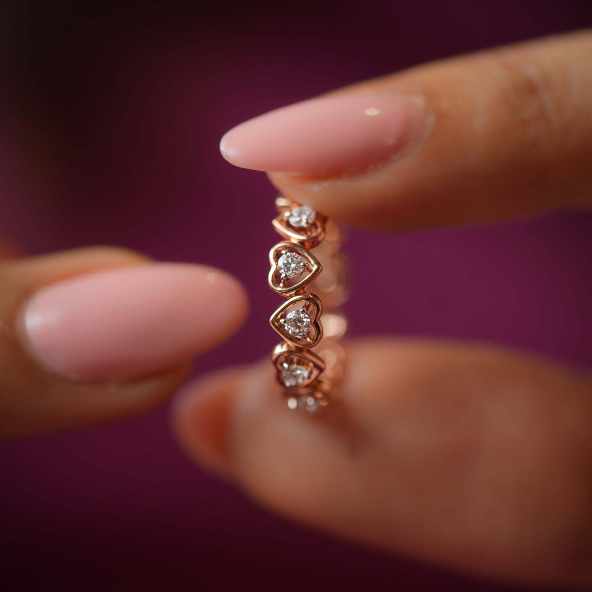 Lab Grown Diamond Promise Rings for Women